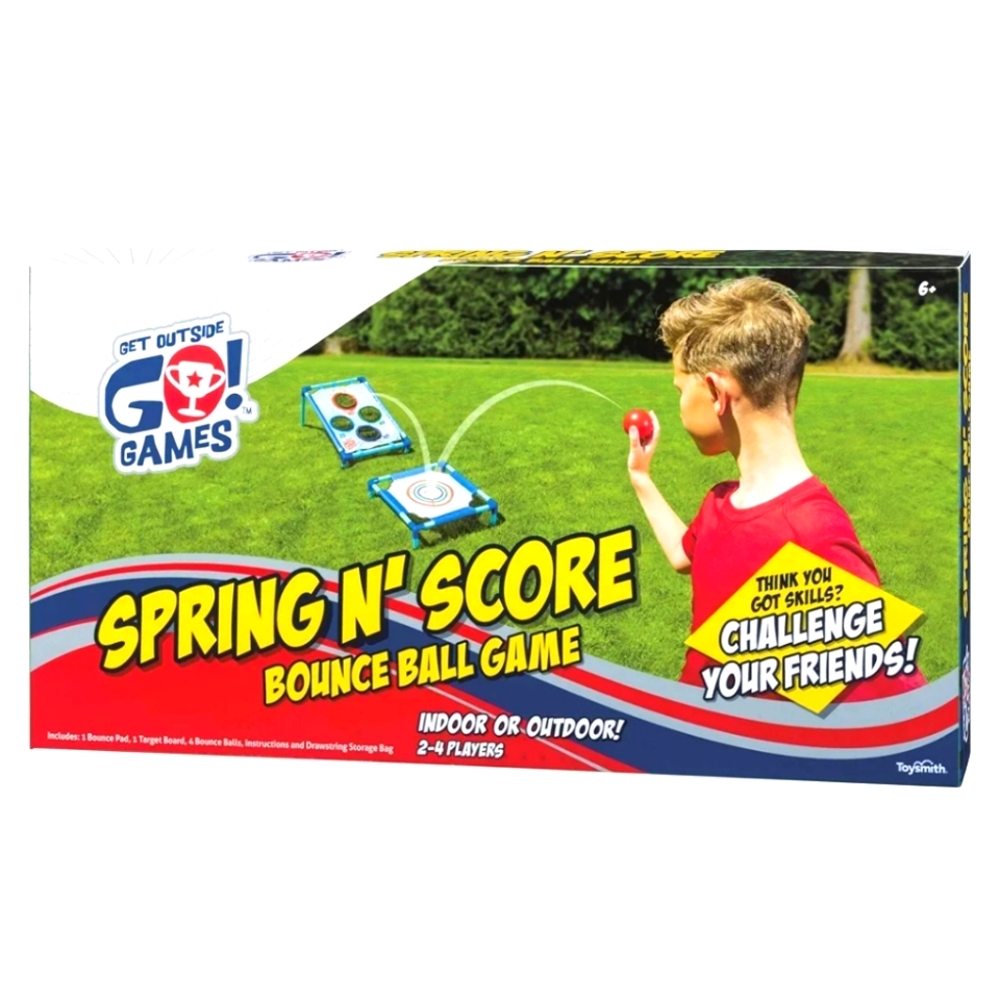 Spring N' Score Get outside go games Bounce Balls Shoot Game